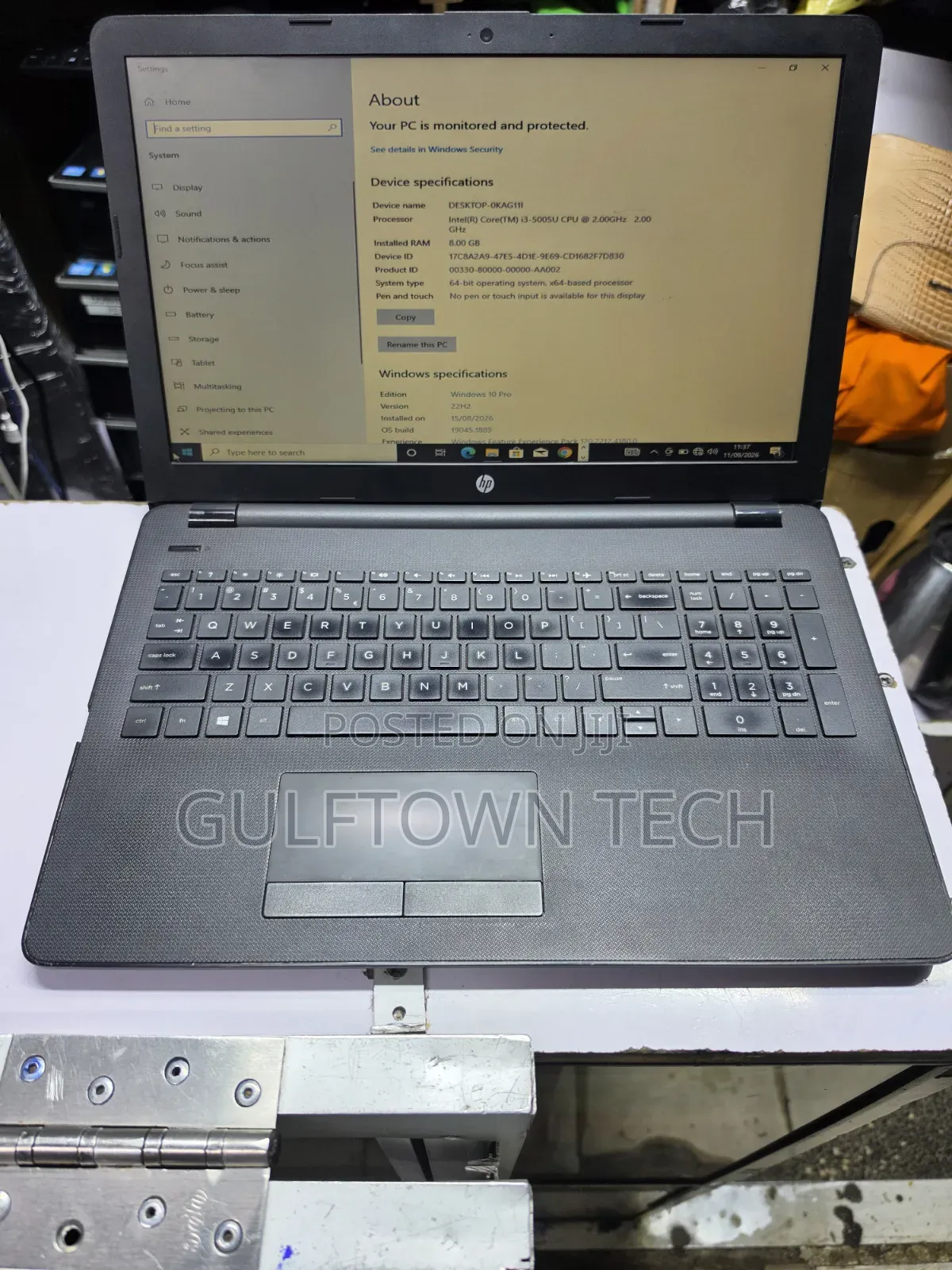 Laptop HP 15-da2933nia 8GB Intel Core i3 HDD 500GB