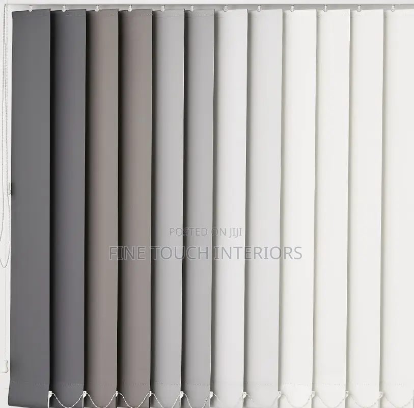 Vertical Window Blinds for Living Room