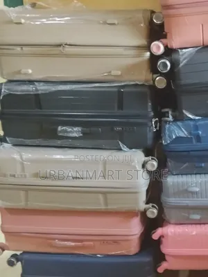 Large 68cm Unbreakable Rubber Suitcase With 360° Wheels