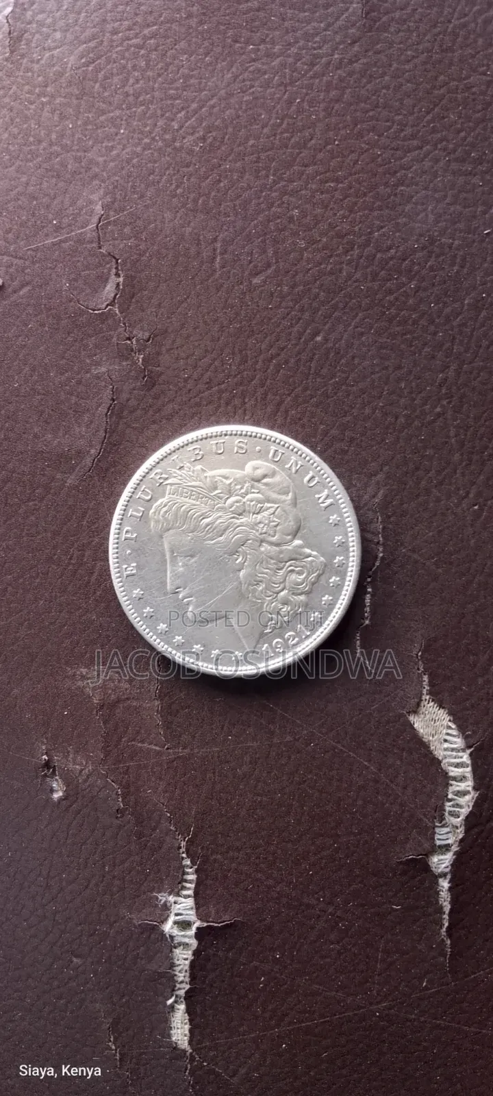 1921.USA Morgan Silver Dollar Rare Vintage Collectible Coin