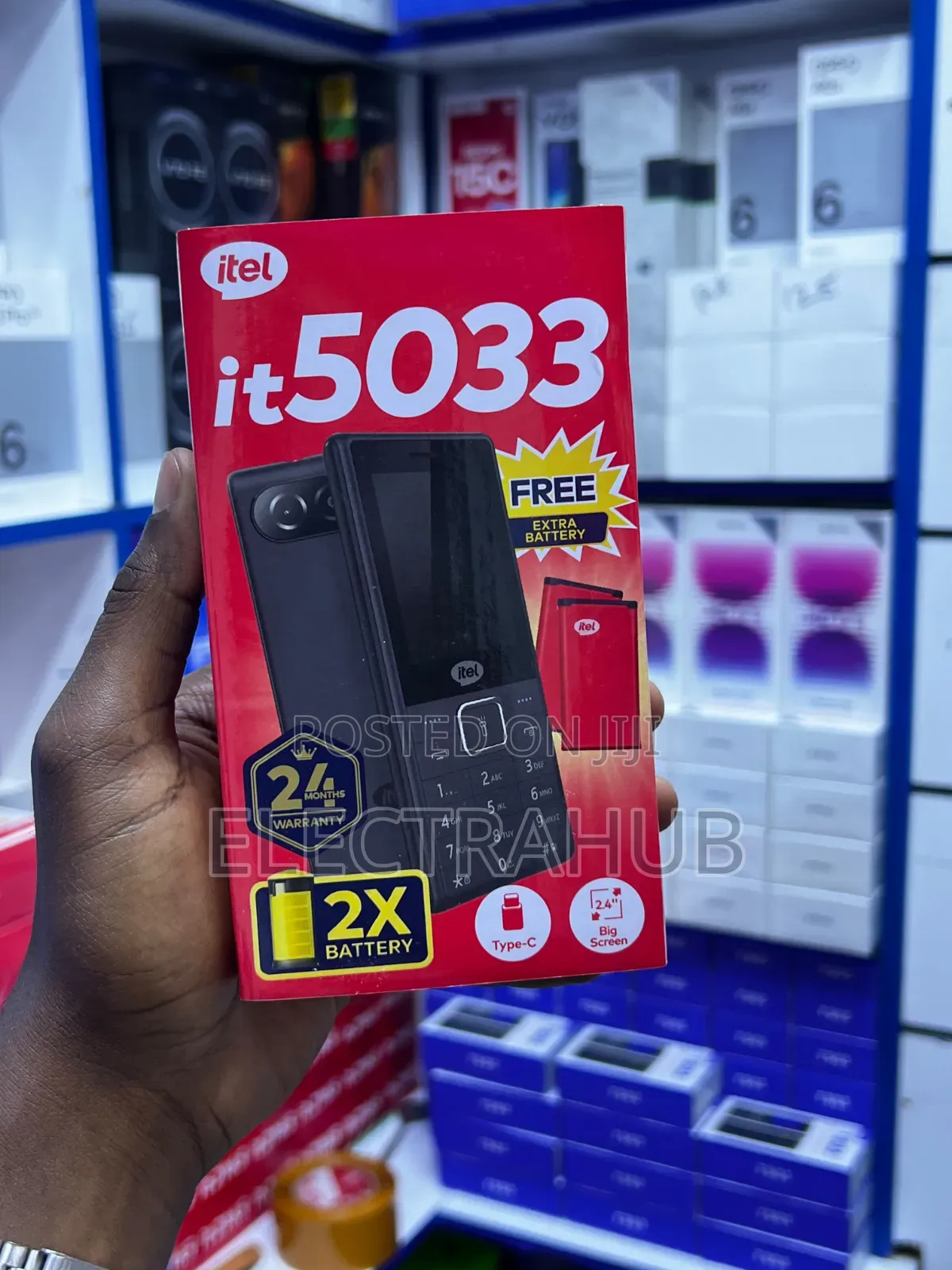 New Itel IT5023 Black