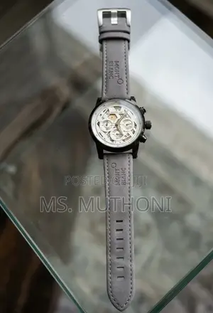 Montblanc Timewalker Grey Skeleton Chronograph.