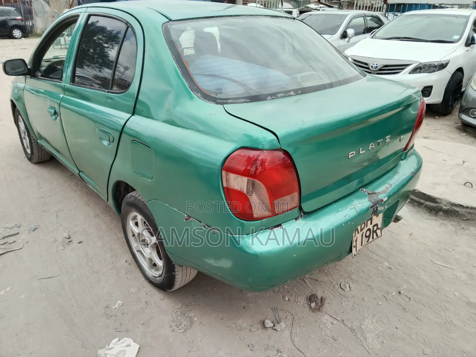 Toyota Platz 2004 Green