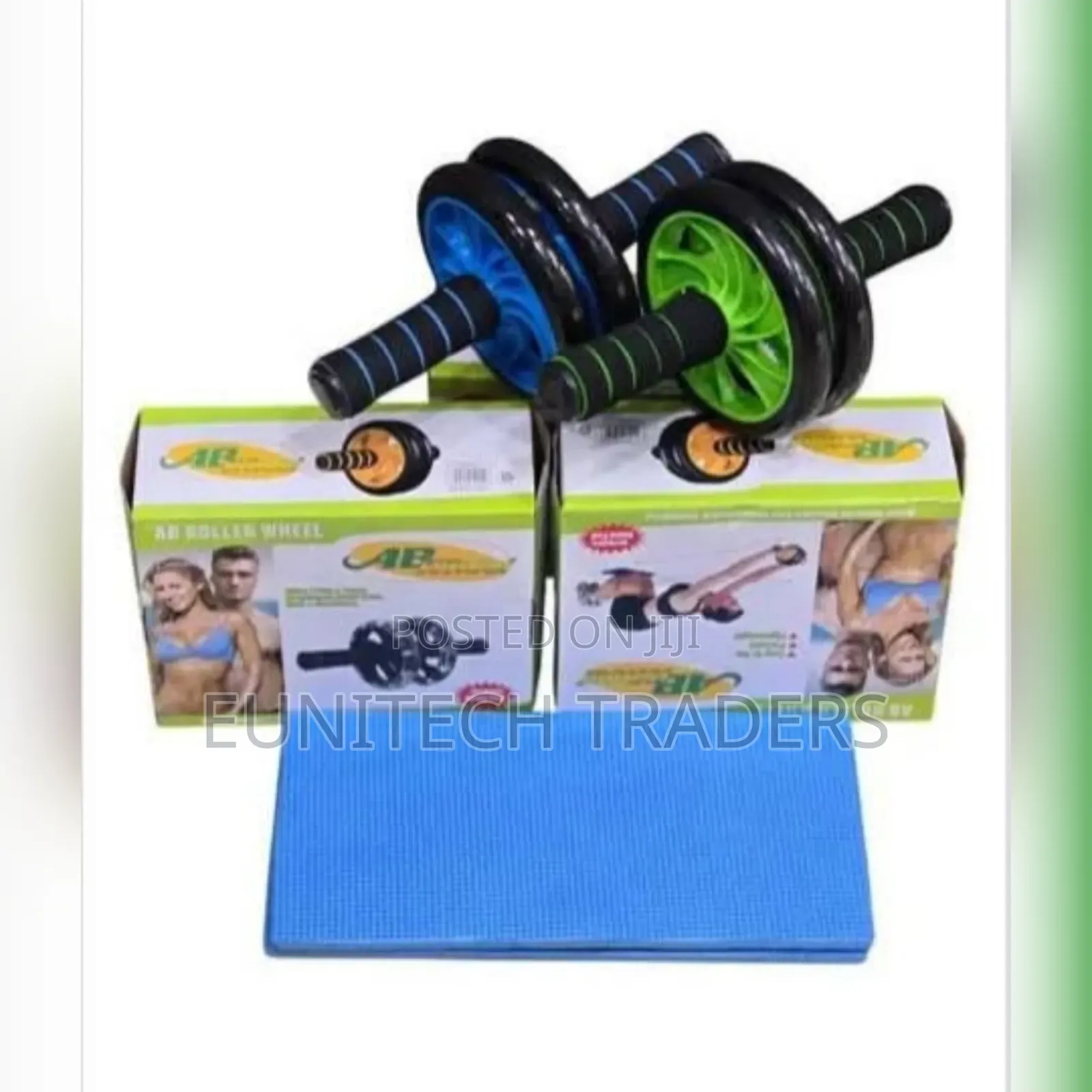 Abs Roller Workout Arm and Waist Fitness Exerciser Wheel