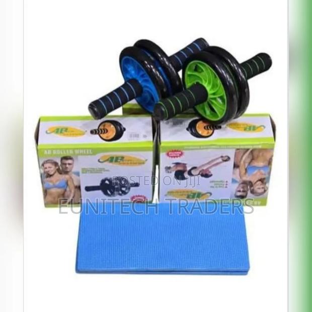 Abs Roller Workout Arm and Waist Fitness Exerciser Wheel