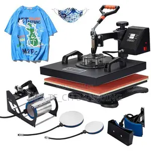 Heat Press Machine 12x15 Inch 8 in 1