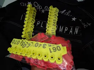 Ear Tags - A Pack Clearly Numbered