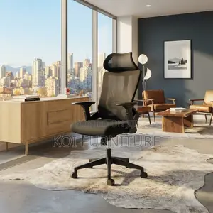 Office Chairs; Executive Ergonomic Office Seat in Lamar Style
