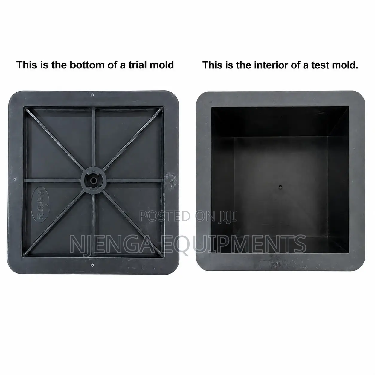 Plastic Cube Molds for Concrete
