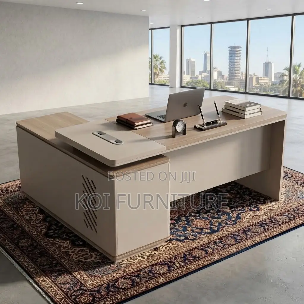 Office Desk; 1.8 Meters Executive Office Desk With Extension