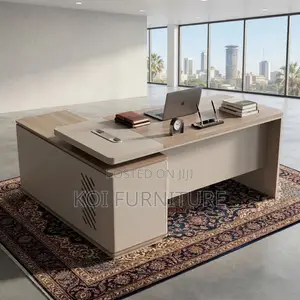 Office Desk; 1.8 Meters Executive Office Desk With Extension