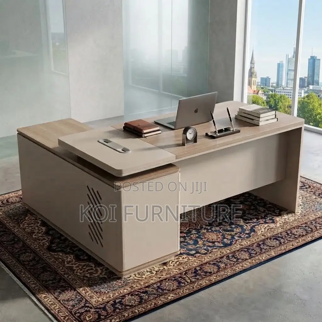 Office Desk; 1.8 Meters Executive Office Desk With Extension