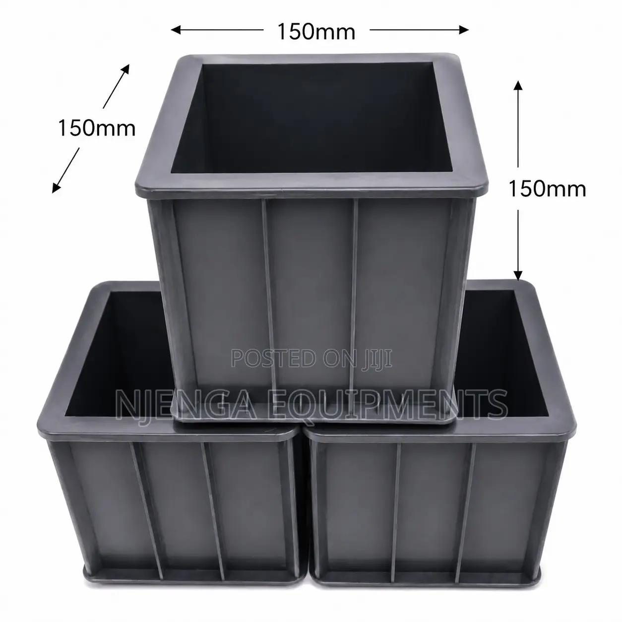 Plastic Cube Molds for Concrete