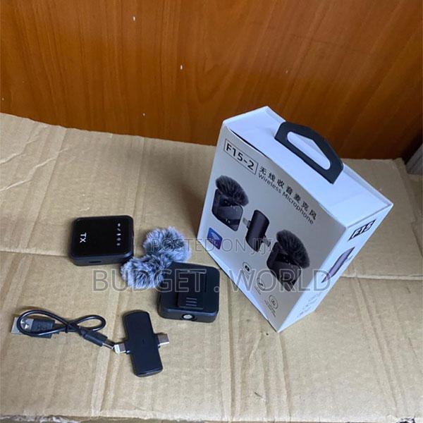 Plug Play Recording Vlogging F15-2 Wireless Microphone