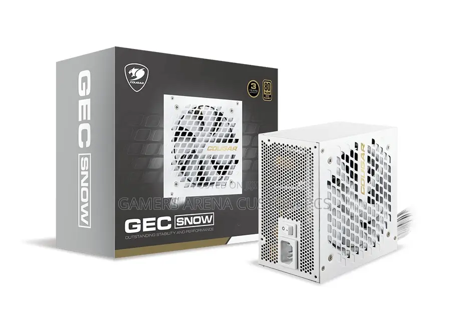 Cougar GEC Snow 750W 80 Plus Gold Power Supply (WHITE)