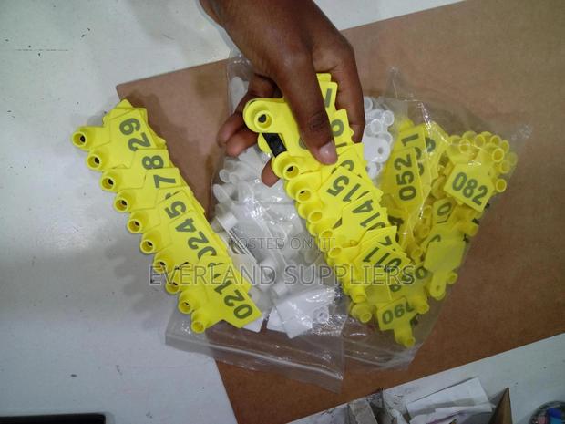 Ear Tags - Durable Plastic 100 PCS