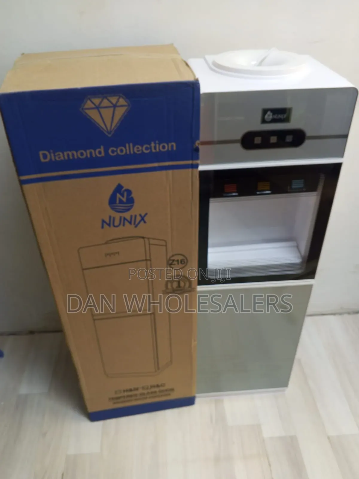 Nunix Z16C Free Standing Water Dispenser With Hot Cold Normal Taps