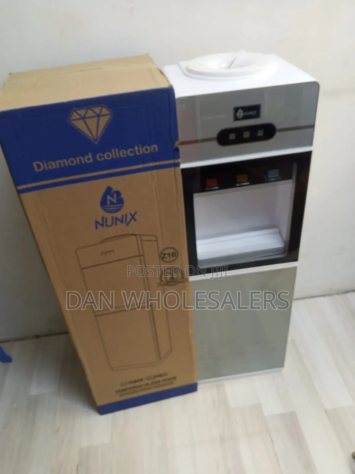 Nunix Z16C Free Standing Water Dispenser With Hot Cold Normal Taps