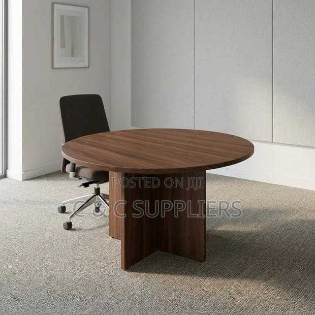 Round Customized Conference Table-1.2m - thumbnail 5