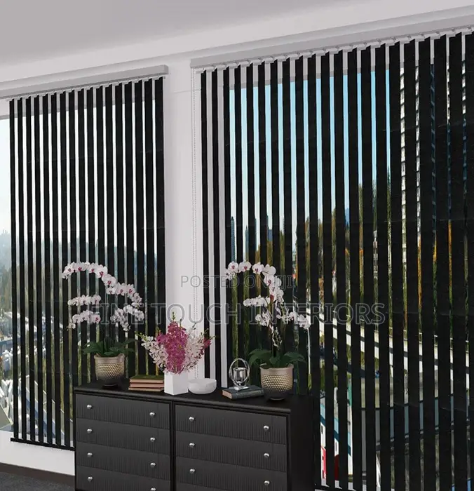 Vertical Blinds for Floor-to-Ceiling Windows