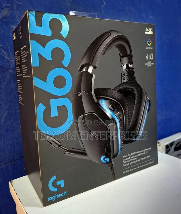 Logitech G635 7.1 LIGHTSYNC Gaming Headset - main view