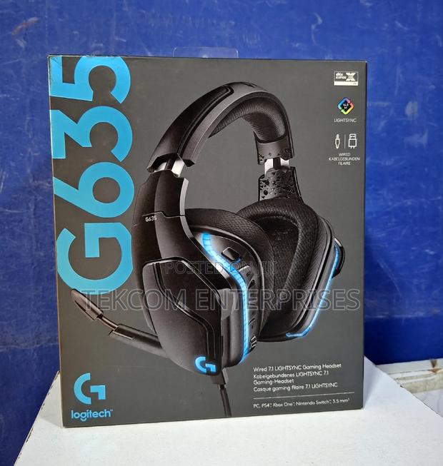 Logitech G635 7.1 LIGHTSYNC Gaming Headset - thumbnail 2