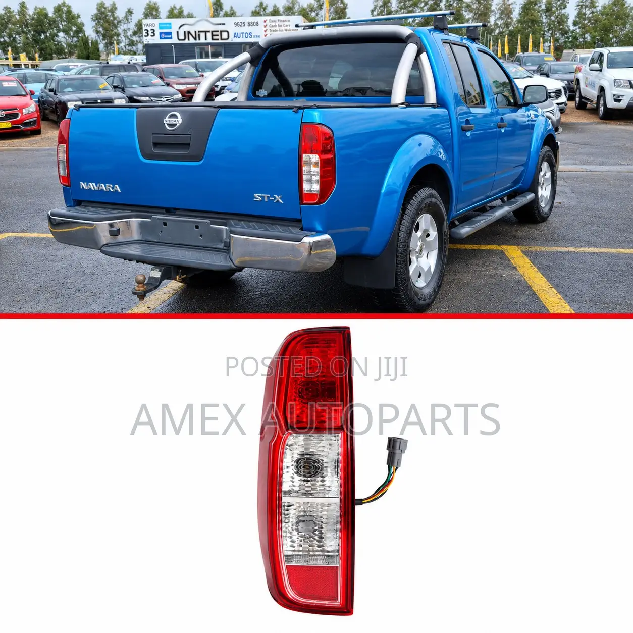 Tail Lamp Nissan Navara D40 P/Up 2007 Model