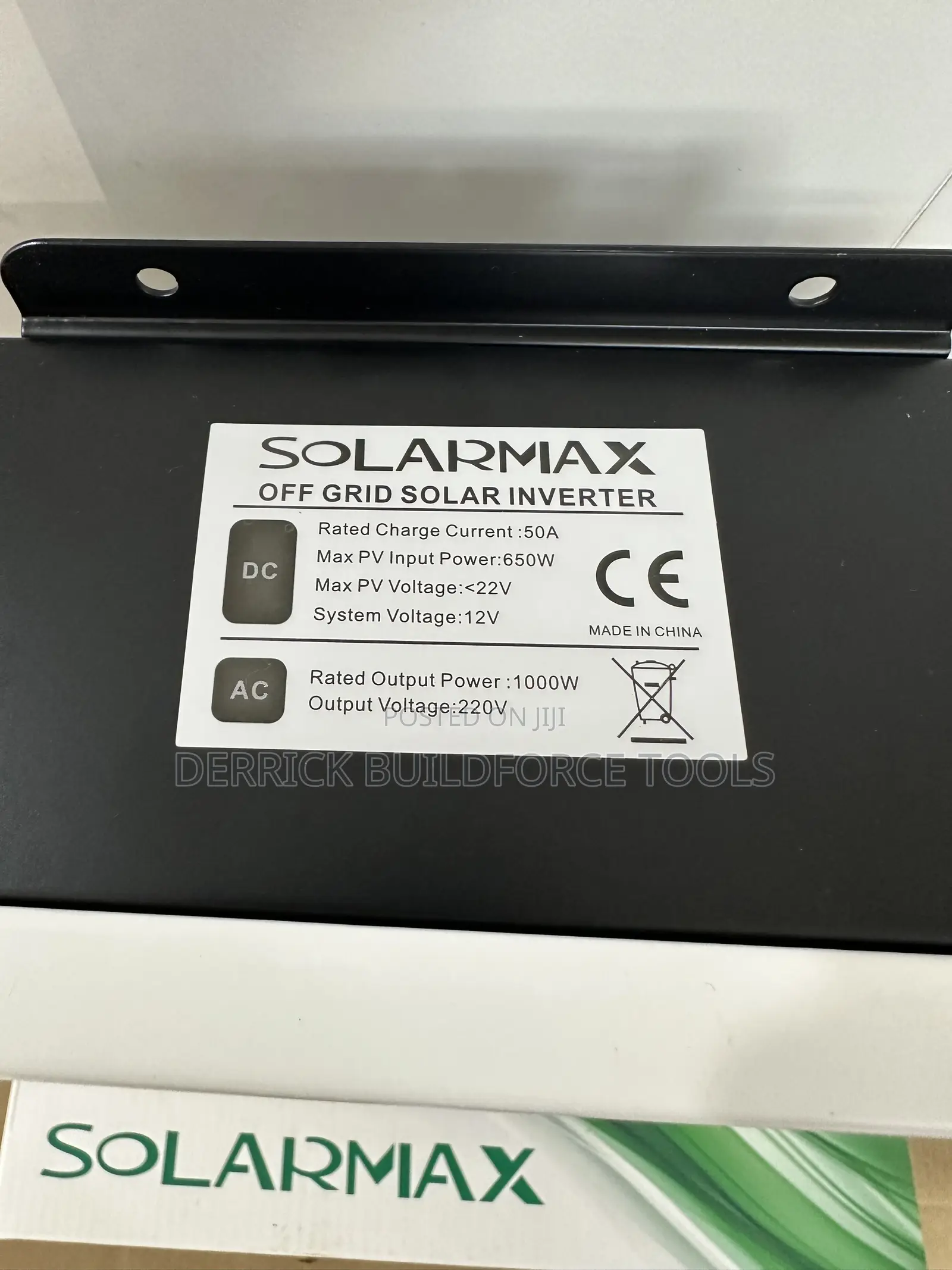 Solarmax Offgrid 1kva 12v Solar Inverter