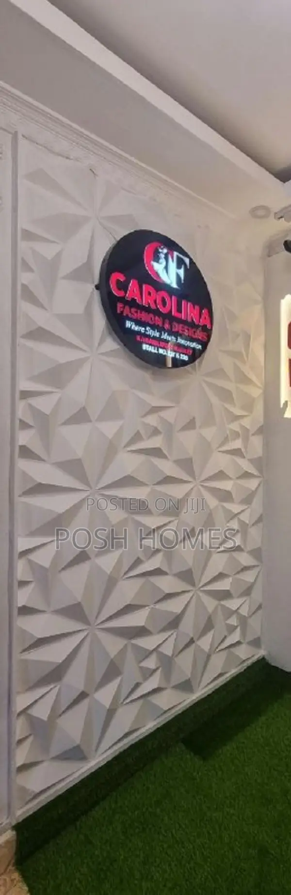 Premium 3D Wall Panels Combine Striking Textured Design