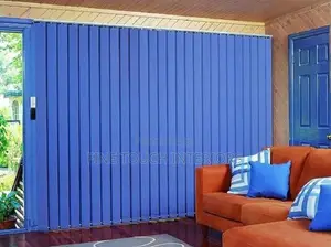 Vertical Window Blinds for Living Room Interior