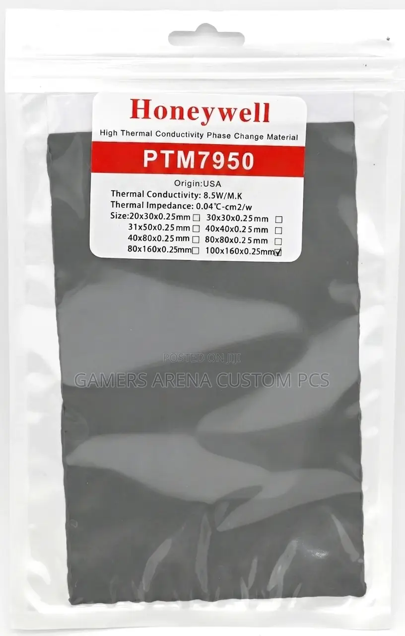 Honeywell PTM7950 SP PCM Thermal Pad 80mm X 80mm