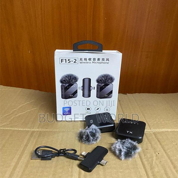 Lightweight Clip-on Design F15-2 Wireless Microphone Professional