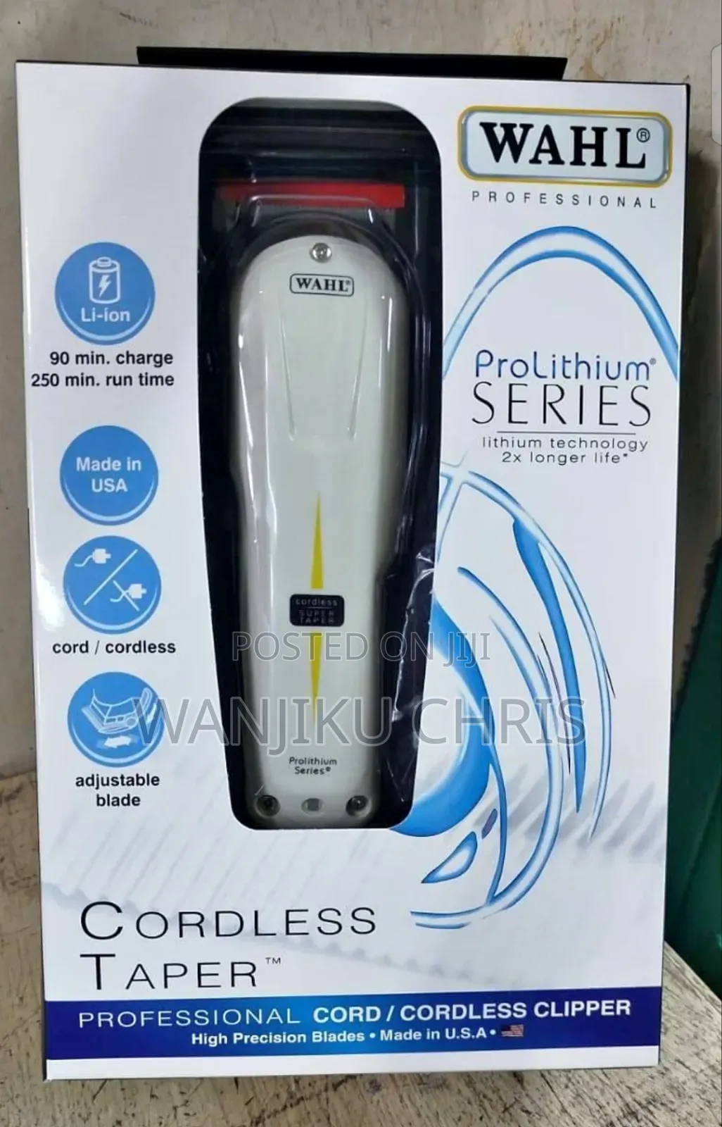 Wahl Rechargeable Shaving Machine/Wahl Cordless Taper