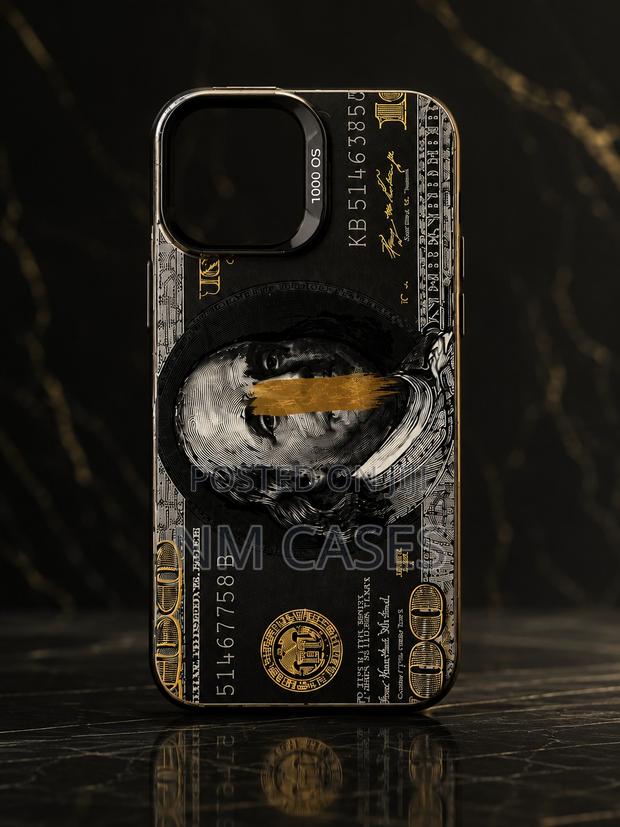 Luxury Black Gold Design Phone Case | Premium Style - main view