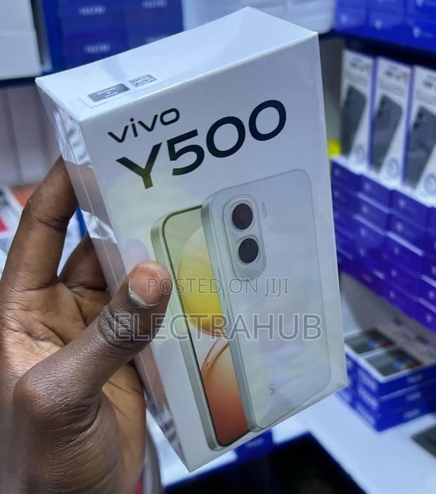 New Vivo Y500 256 GB Black