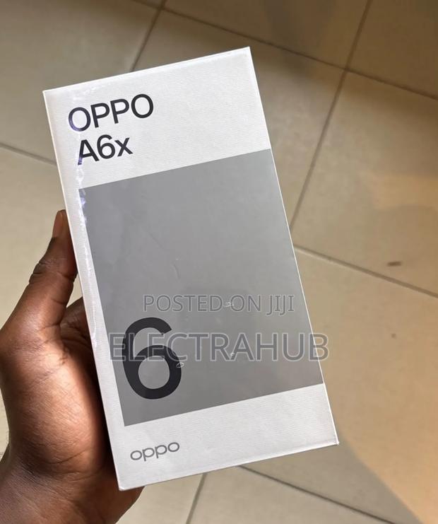 New Oppo A6x 256 GB Black - main view