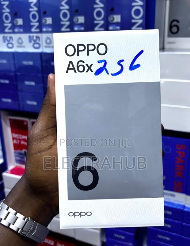 New Oppo A6x 256 GB Black - thumbnail 2