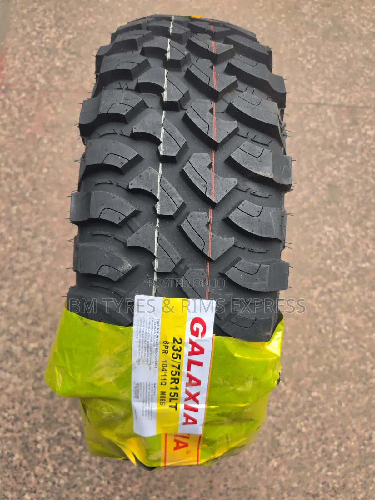 235 /75 R15 Galaxia Tires (Mud Terrain)