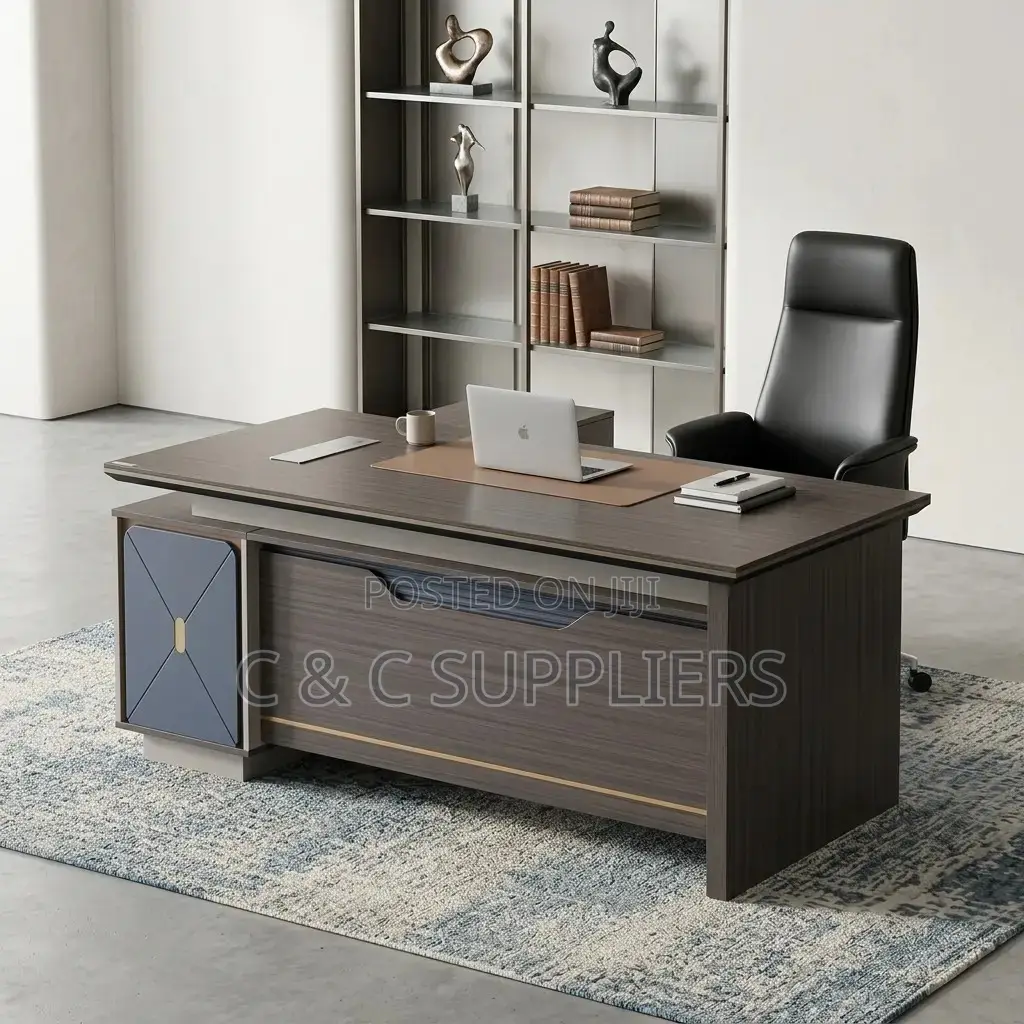 Modern 1.8m Director Desk.