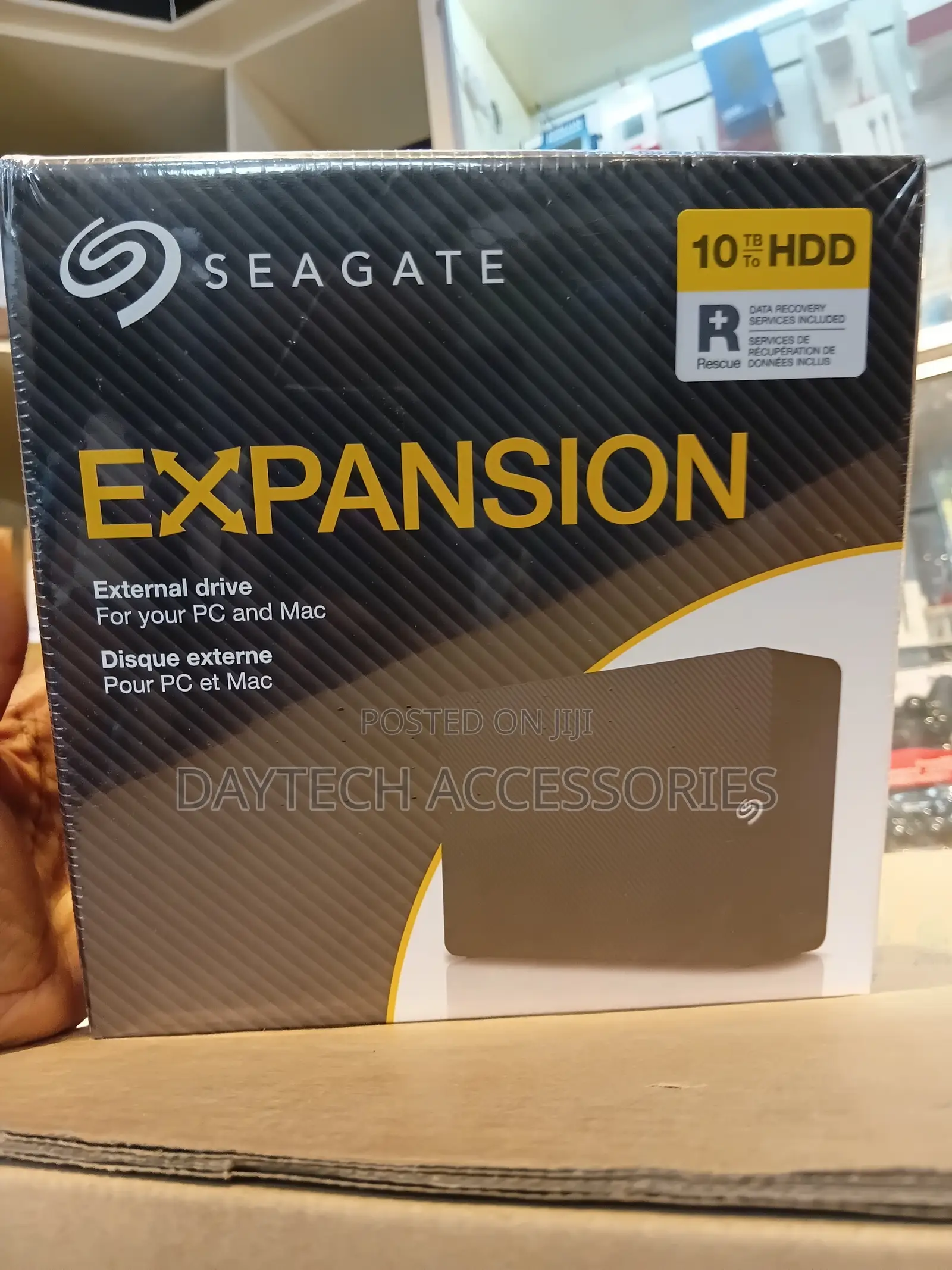 Seagate Expansion 10TB Desktop External Hard Drive (HDD)