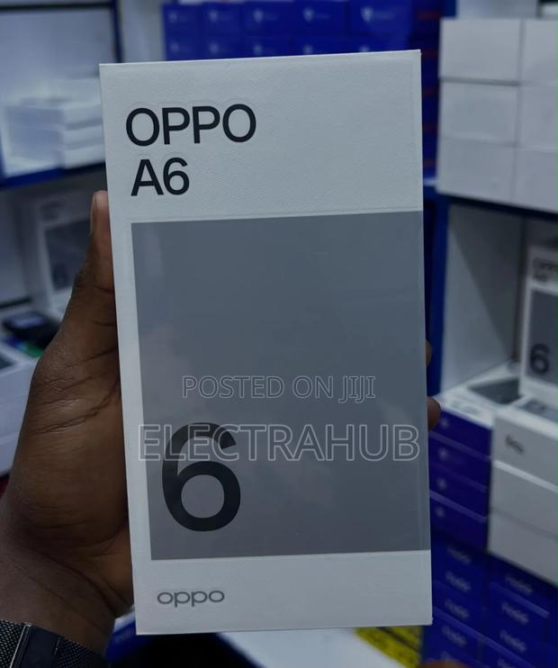 New Oppo A6 256 GB Black