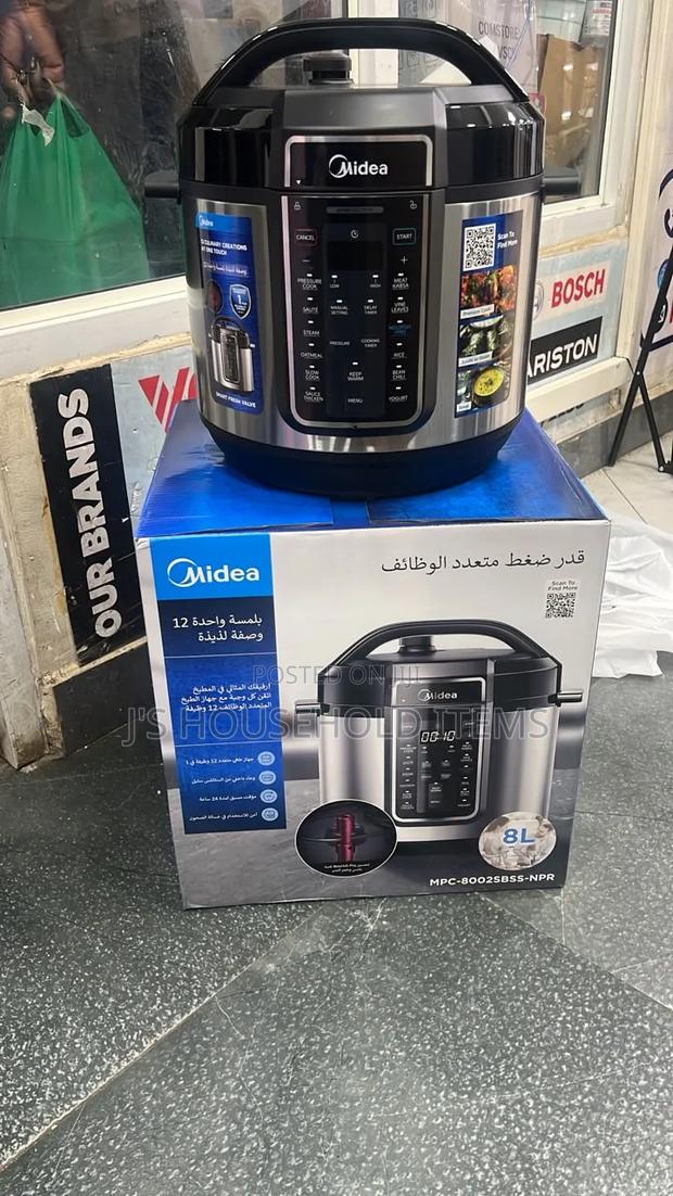 Midea 8l Pressure Cooker - thumbnail 2