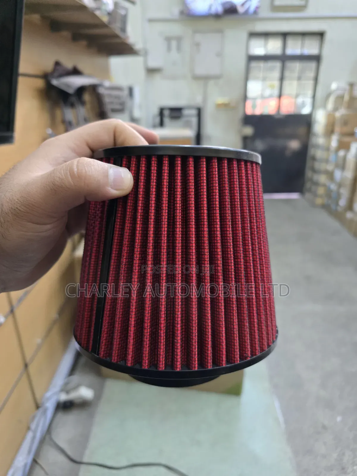 K N Air Filter Cold Air Intake.
