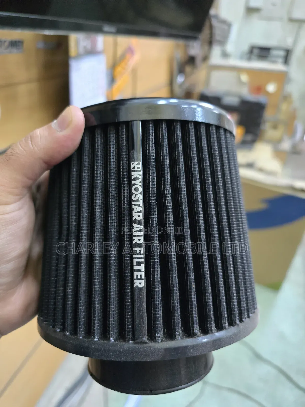K N Air Filter Cold Air Intake.