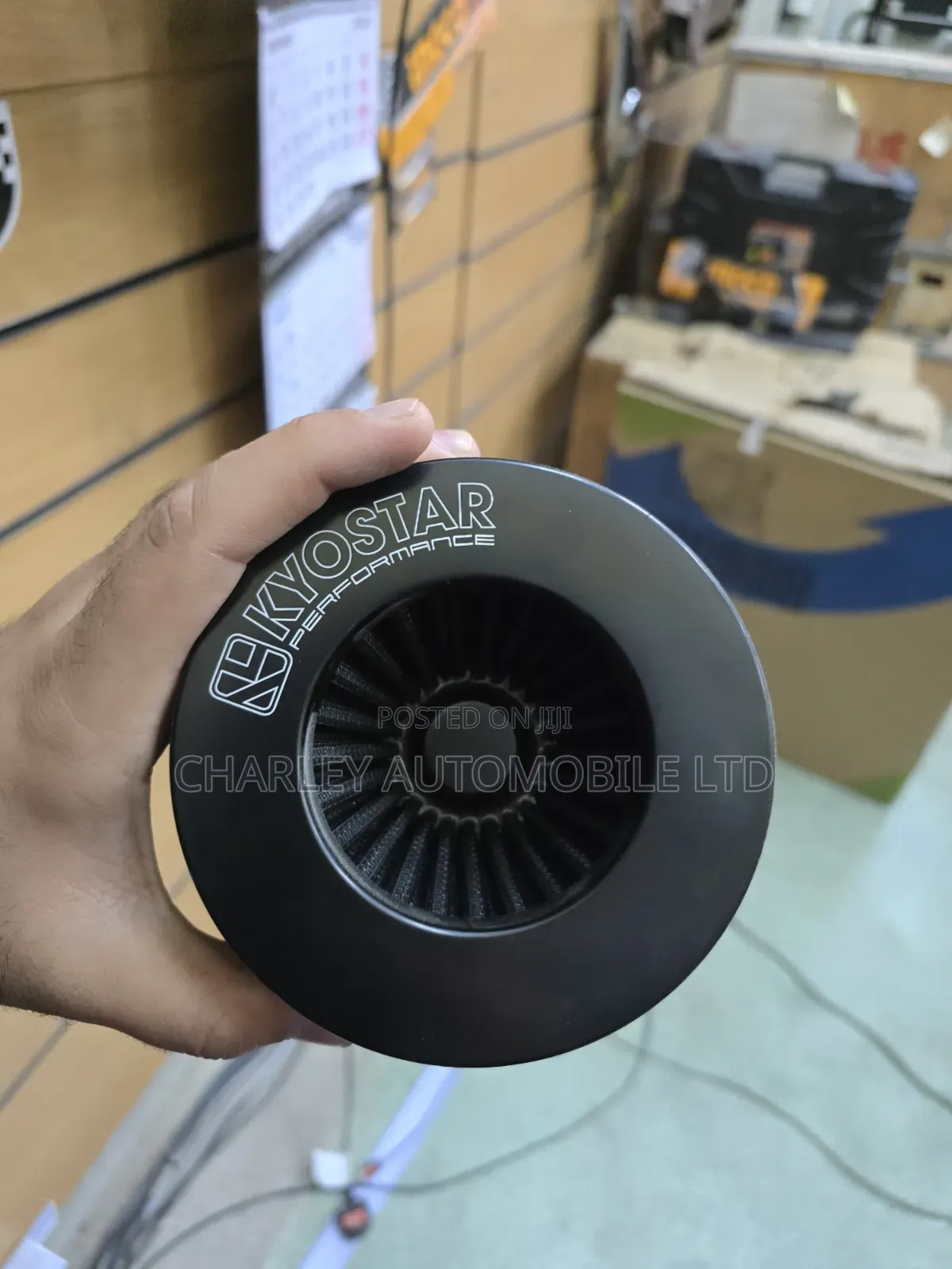 K N Air Filter Cold Air Intake.