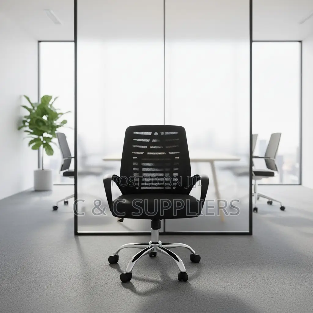 Swivel Mesh Secretary Chair.