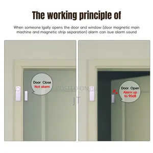 Wireless Alarm System Anti Theft Magnetic Door/ Window Sensor