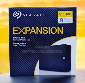 Seagate Expansion Desktop Hard Drive 10TB - Black