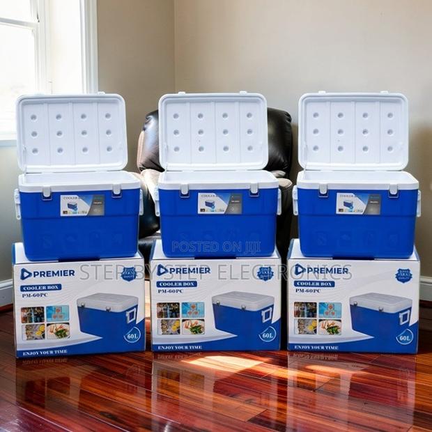 Strong and Durable 60L Litres Portable Cooler Box Ice Box Chillers