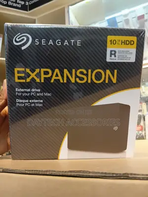 Seagate 10TB Expansion Desktop Hard Drive | USB 3.0 (STKP)